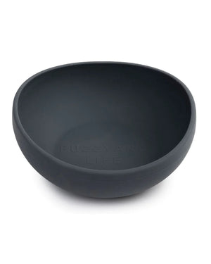 FuzzYard Life Silicone Bowl - Slate Grey M