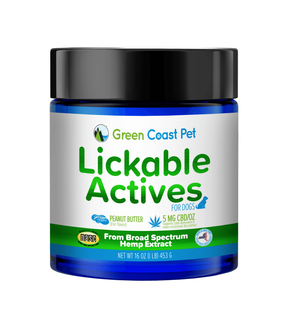 GREEN COAST LICKABLE ACTIVES - HEMP