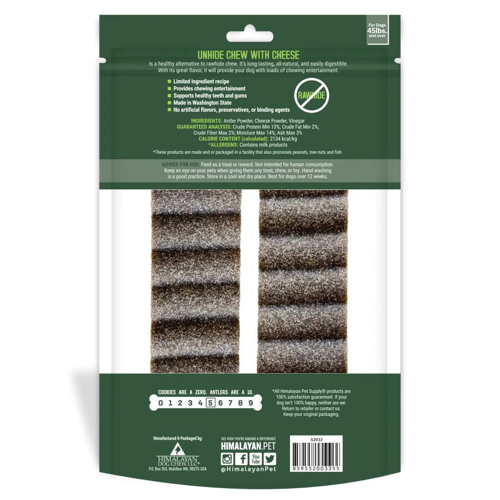 Himalayan UnHide Rawhide Free Chew 2 pcs 10 oz