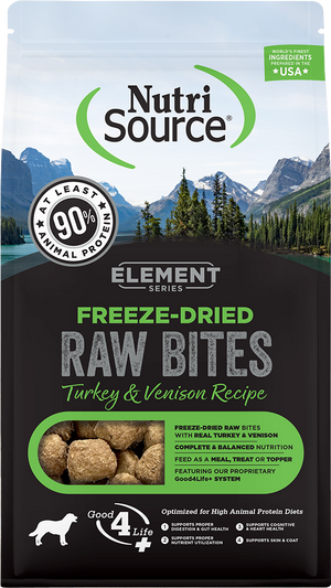 Nutrisource Element Freeze Dried Venison 10oz