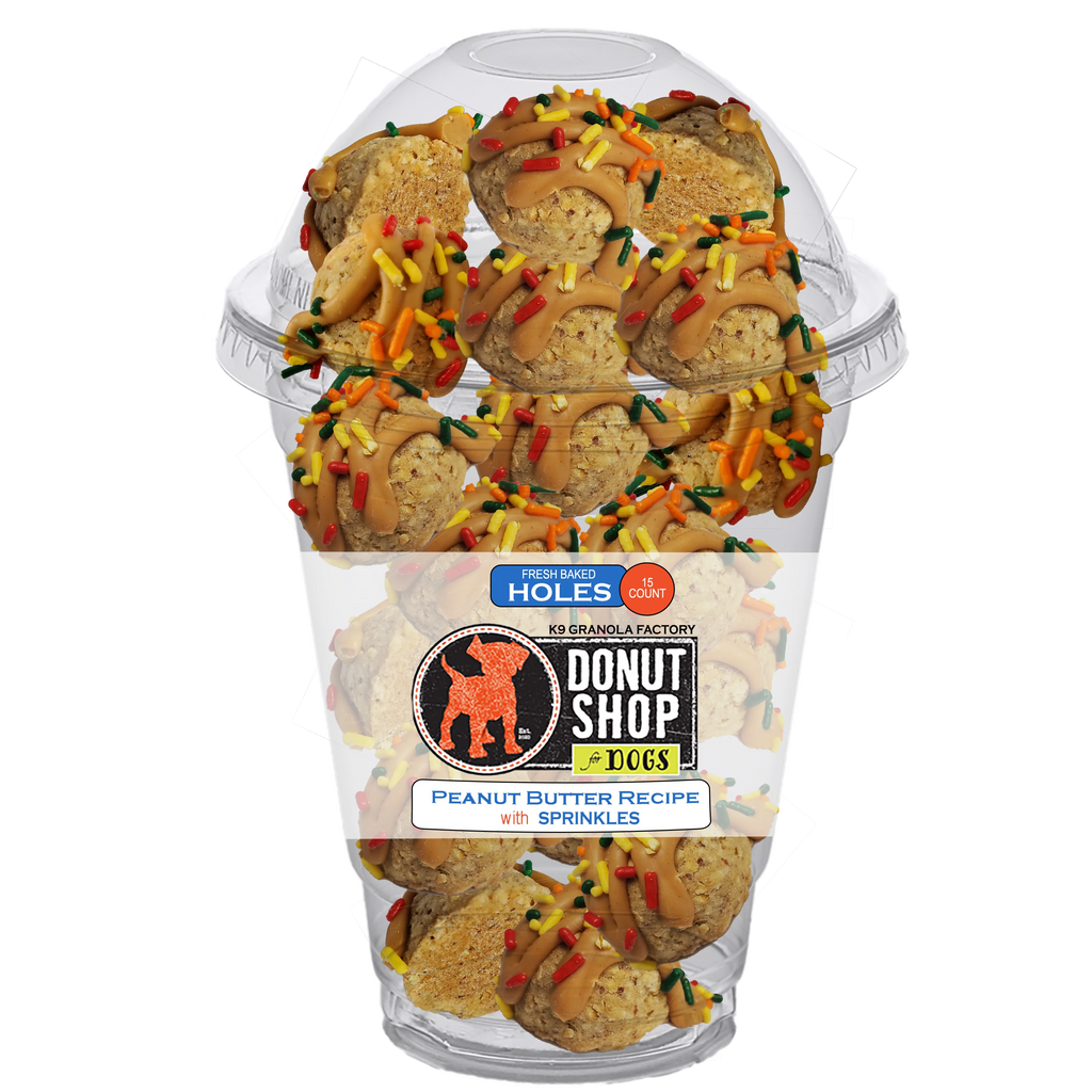 K9 Granola PB & Sprinkles Donut Hole 15ct