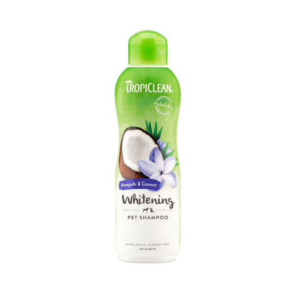 TropiClean Awapuhi Whitening Shampoo 20oz – DirtyDogs
