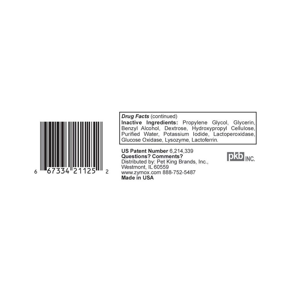 Zymox Enzymatic Ear Solution 1.25oz