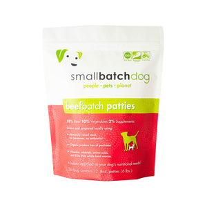 SmallBatch Dog Beef Patties