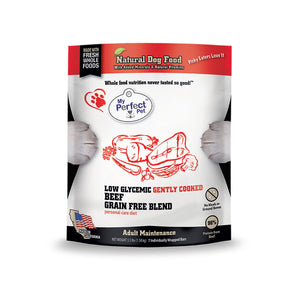 My Perfect Pet Low Glycemic Beef Bag 3.5lb - DISCONTINUED
