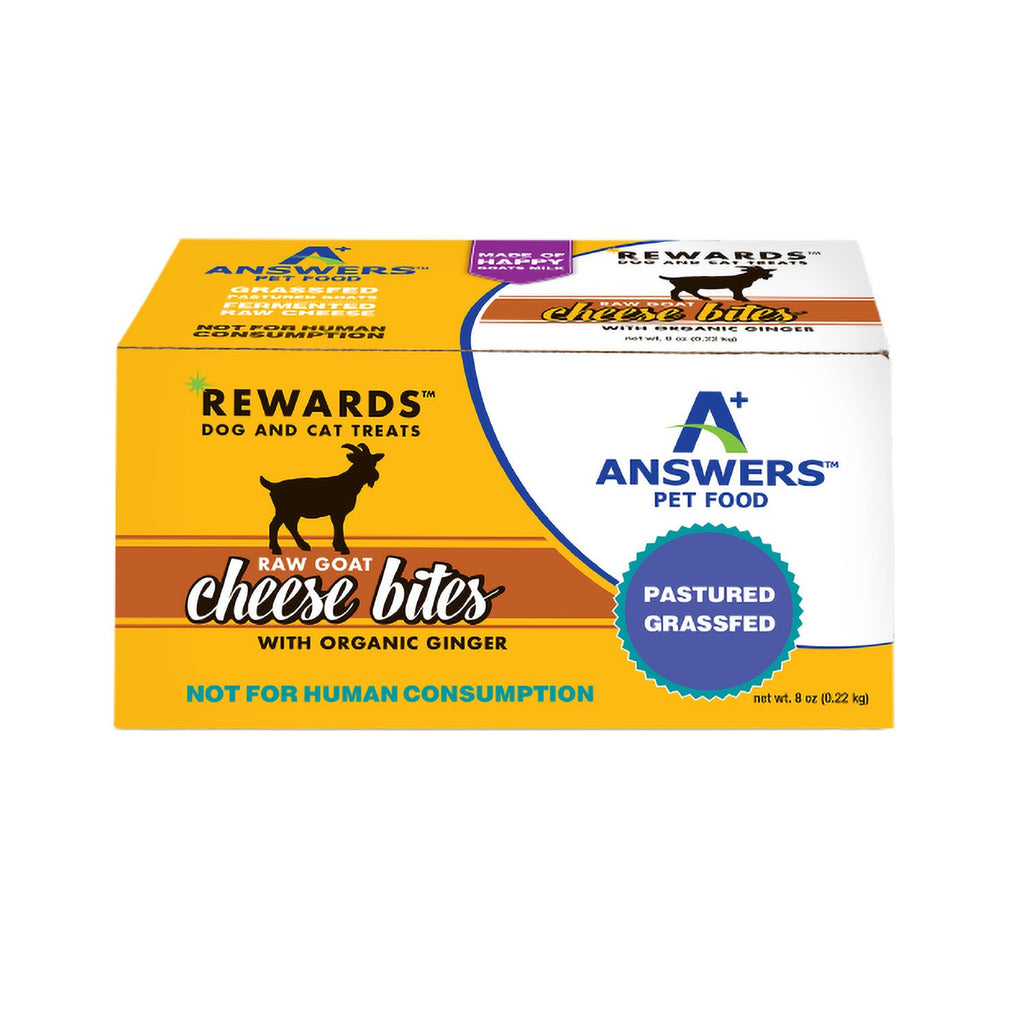 Answers Goat Milk Cheese Treat Ginger 8oz