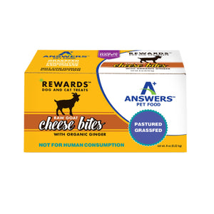 Answers Goat Milk Cheese Treat Ginger 8oz