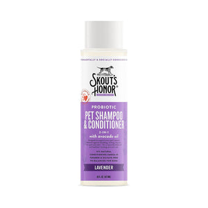 Skout's Honor Probiotic Shampoo & Conditioner Lavender 16oz