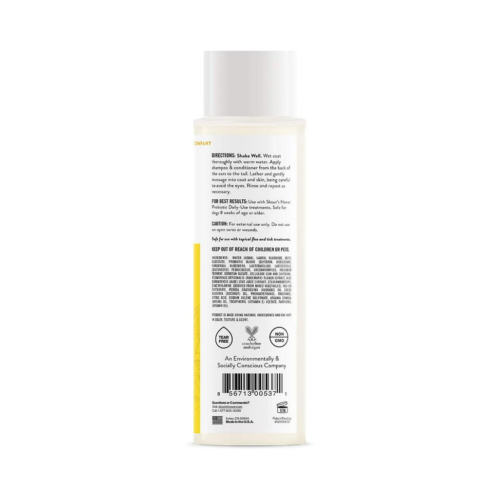 Skout's Honor Probiotic Shampoo & Conditioner Lavender 16oz