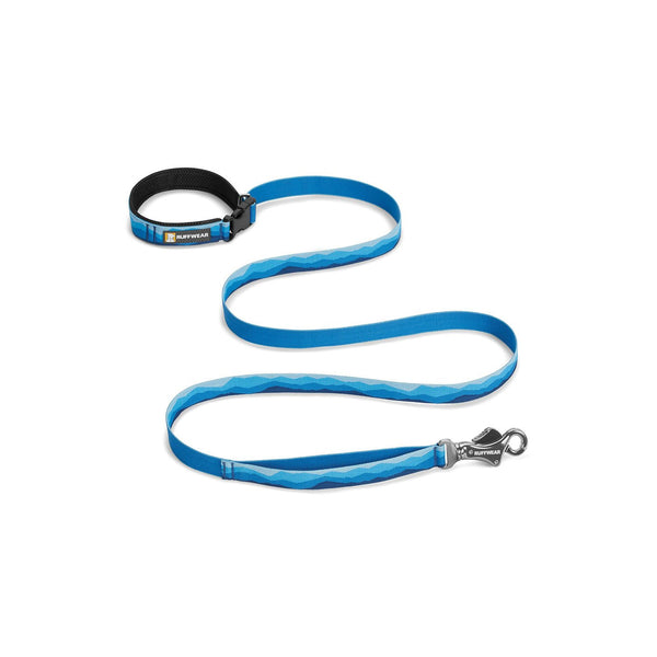 Ruffwear Flat Out Leash Blue Mountains DISC DirtyDogs Meow