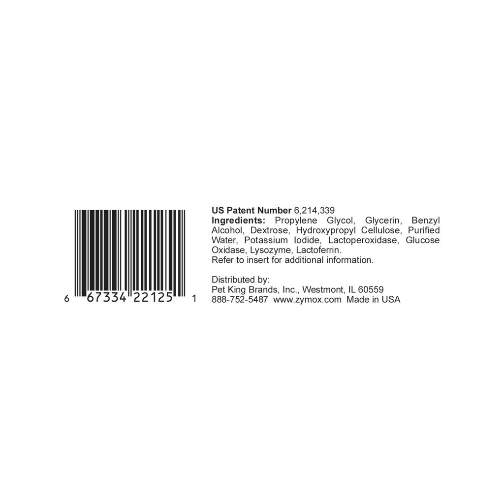 Zymox Antimicrobial Enzymatic Ear Solution 1.25oz