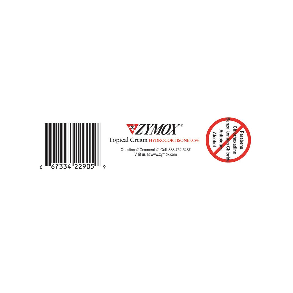 Zymox Hydrocortisone Topical Cream 1oz