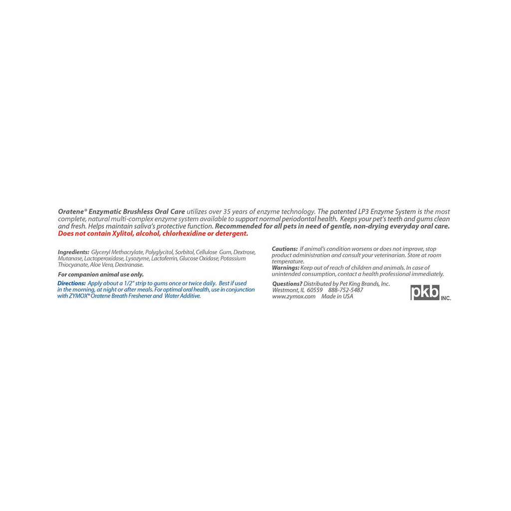 Zymox Oratene Antiseptic Gel