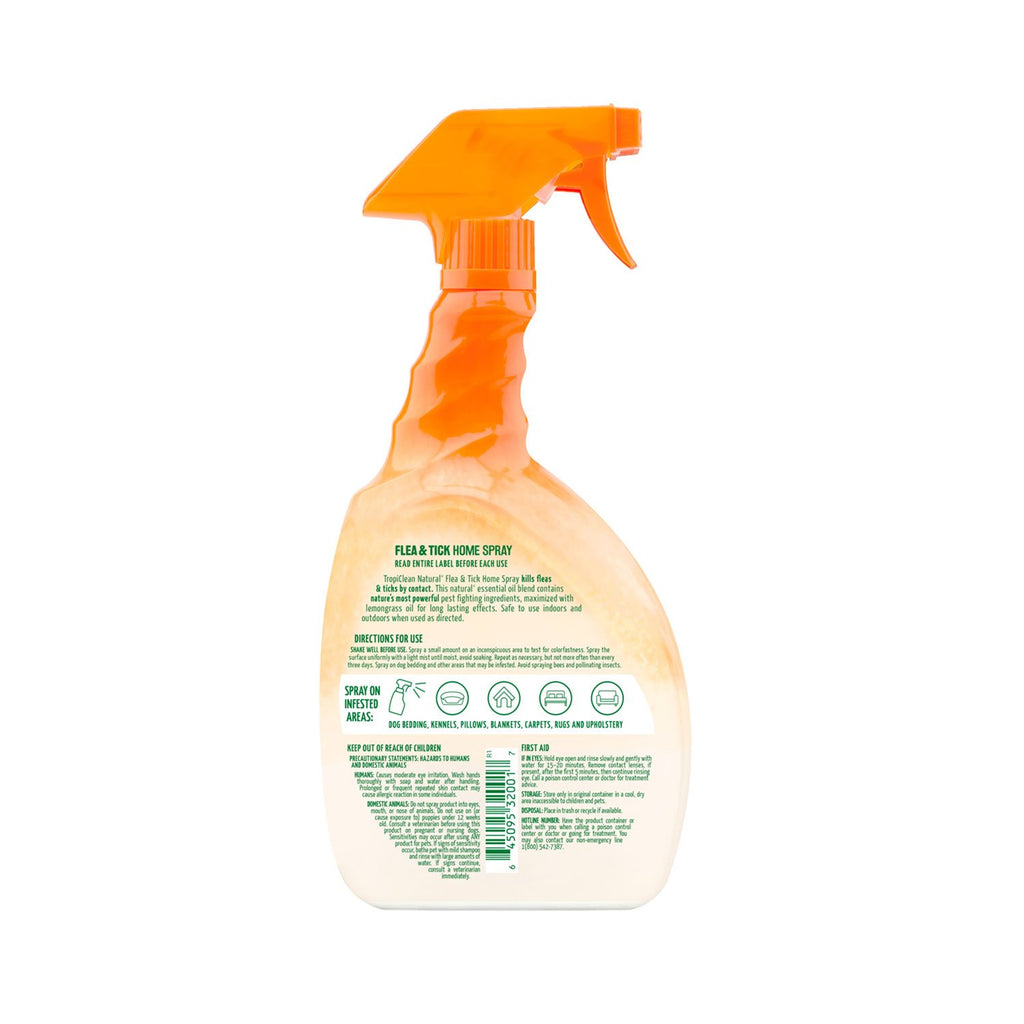 TropiClean Flea And Tick Home Spray 32oz