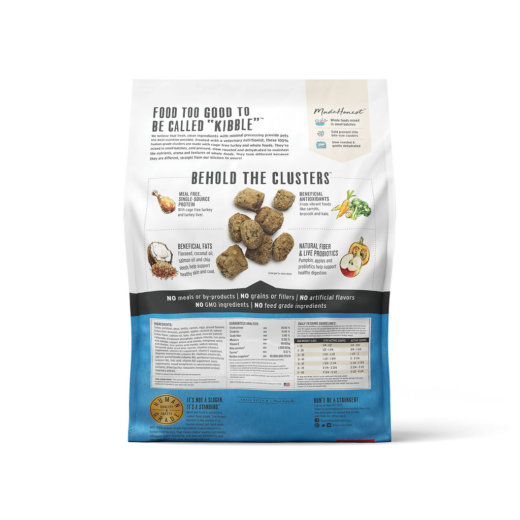 Honest Kitchen Whole Food Clusters Turkey