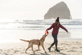Ruffwear Pacific Ring Dog Toy Sockeye Red