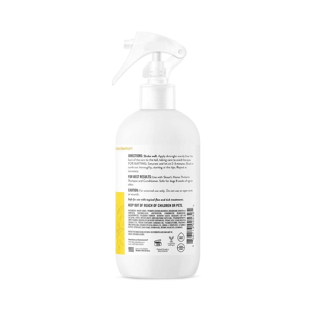Skout's Honor Probiotic Detangler Spray Woods 8oz