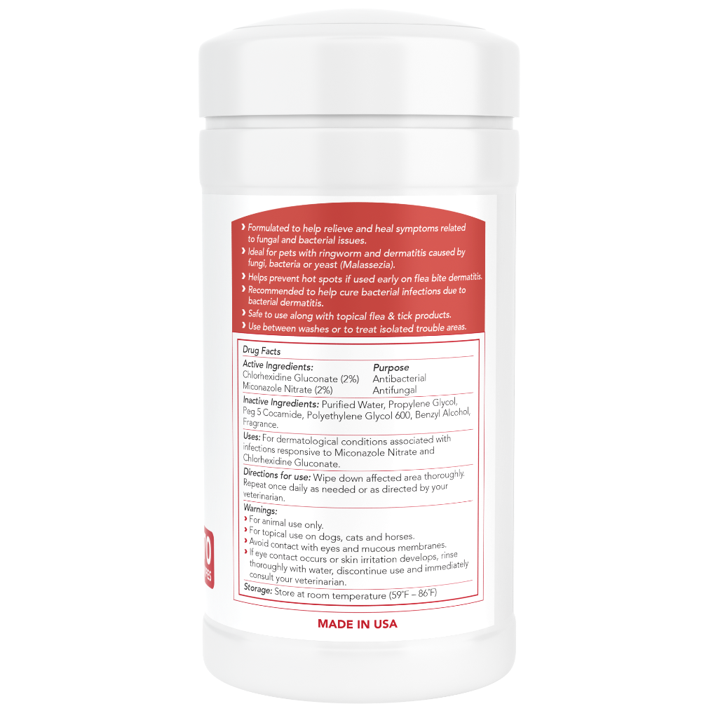 Nootie Antimicrobial Medicated Wipes 70 count
