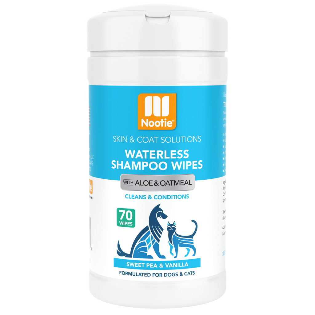 Nootie Grooming Wipes Sweet Pea & Vanilla 70 count