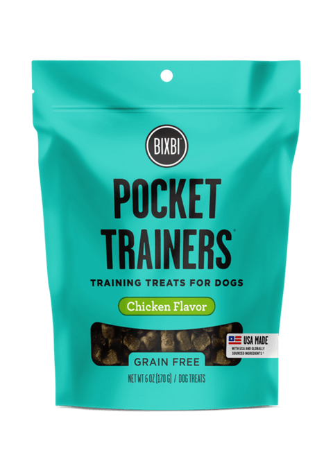 BIXBI CHICKEN POCKET TRAINER TREAT 6OZ