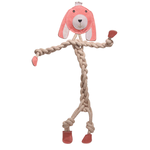 HUGGLE HOUNDS KNOT ROPE BUNNY