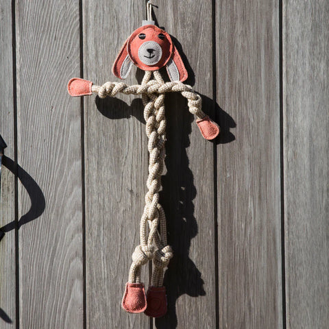 HUGGLE HOUNDS KNOT ROPE BUNNY