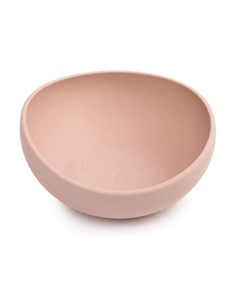 FuzzYard Life Silicone Bowl - Soft Blush S