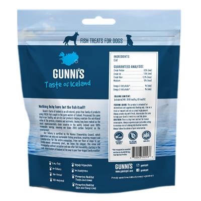 GUNNI'S DOG BABY BITES COD 2.5OZ