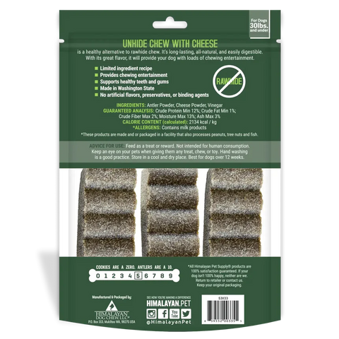 Himalayan UnHide Rawhide Free Chew 3 pcs