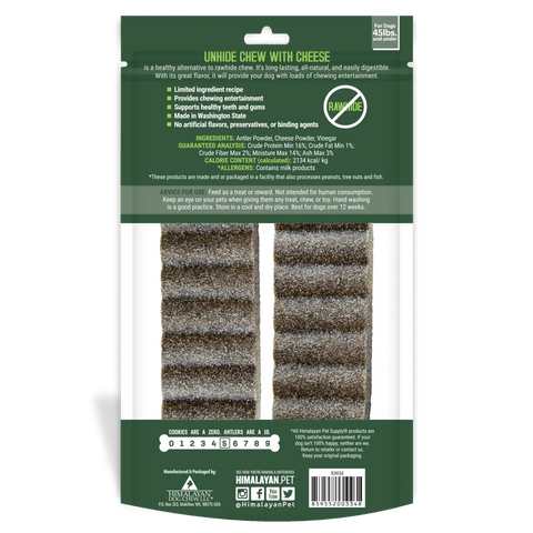 Himalayan UnHide Rawhide Free Chew 2 pcs 6 oz