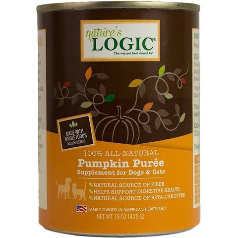 Natures Logic Pumpkin Can 15oz Case of 12