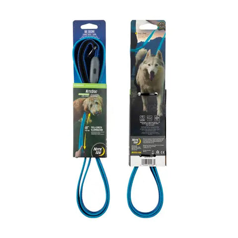 Nite Ize Rechargeable L.E.D Leash Blue LED