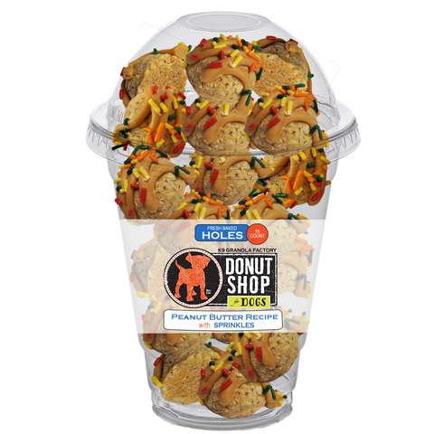 K9 Granola PB & Sprinkles Donut Hole 15ct