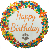 Donut Shop, Happy Birthday Cake Dog Treat