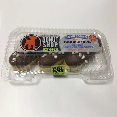 K9 Granola Boston Cream Long Johns 3ct