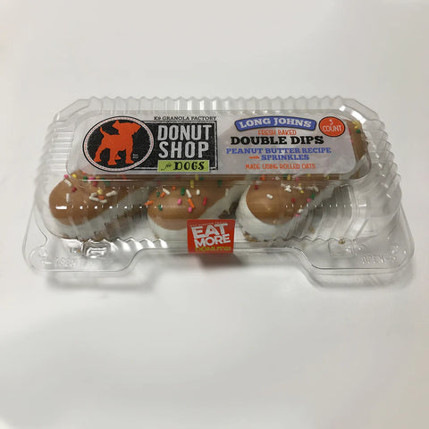 K9 Granola PB & Sprinkles Long Johns 3ct