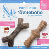 Benebone Puppy Pack Maple Stick & Bacon Zag