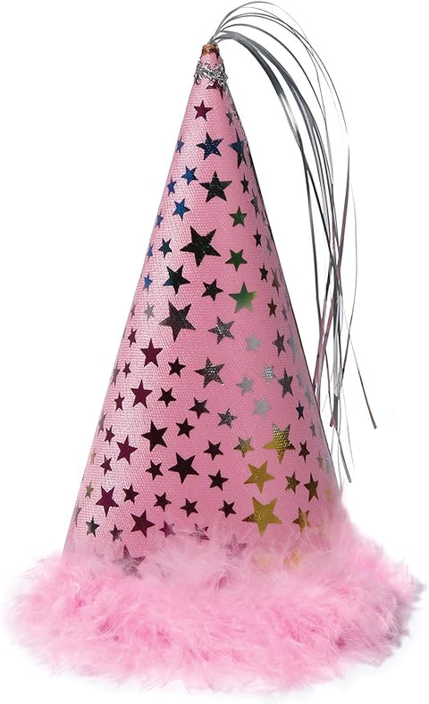 Charming Pet Party Hat Pink SM
