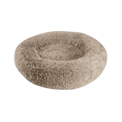 SHAGGY DONUT TAUPE BED 28"