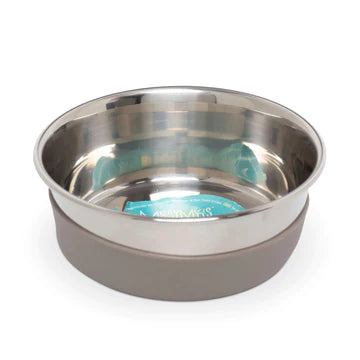 Messy Mutts Stainless Bowl Removable Silicone Base