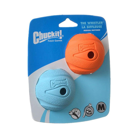 ChuckIt Whistler Ball 2pk