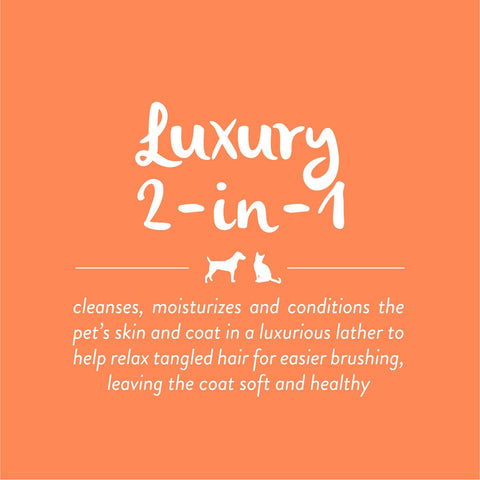 TropiClean Papaya 2 in 1 Shampoo 20oz