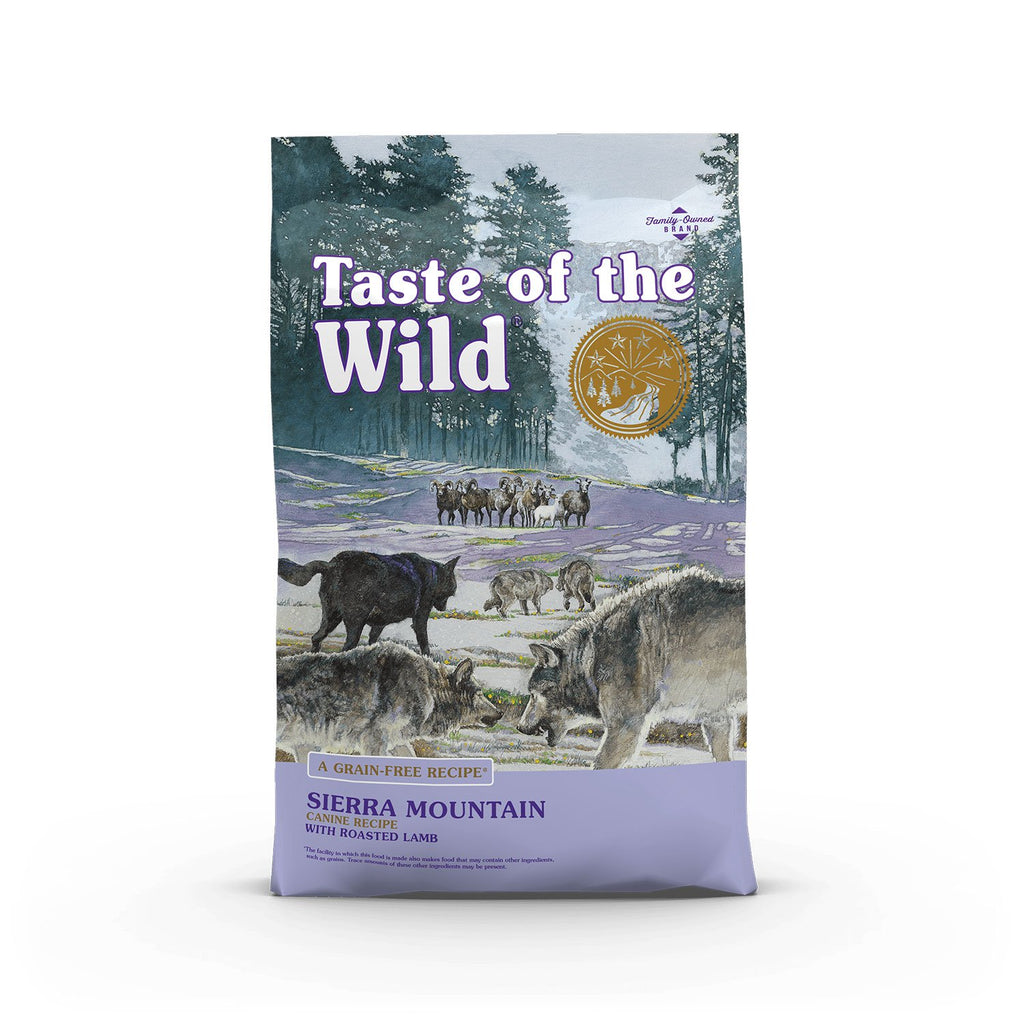 Taste of the Wild Dog Sierra Mountain Lamb