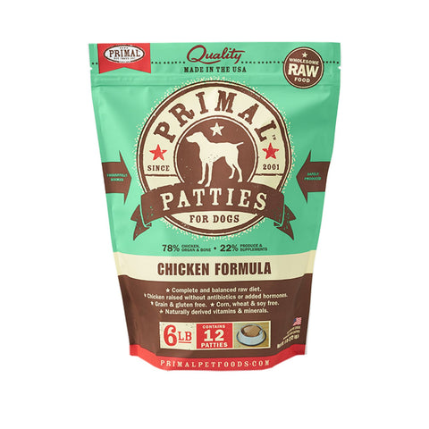 Primal Raw Dog Chicken 6lb