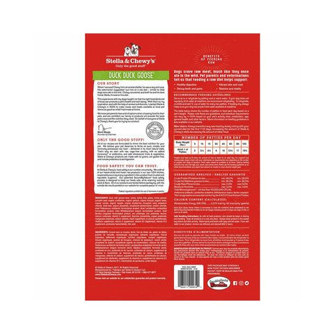 Stella & Chewy's Dog Freeze Dried Duck Duck Goose