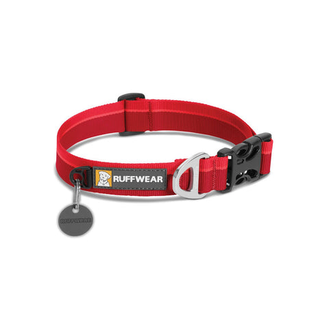 Ruffwear Hoopie Collar Red Currant SM - DISCONTINUED