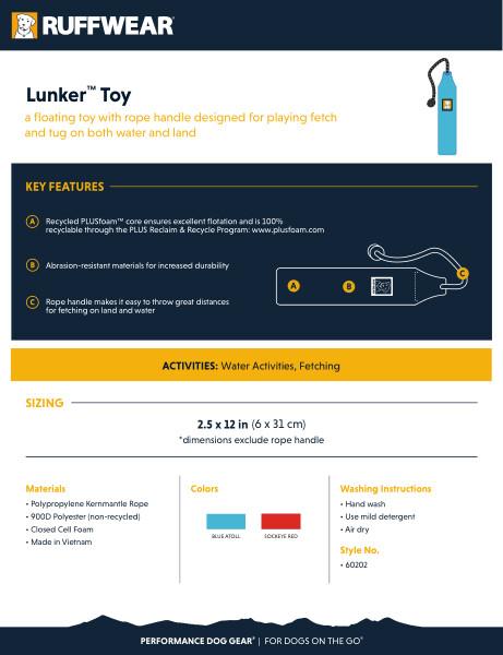 Ruffwear Lunker Toy