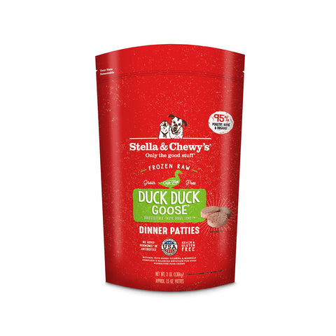 Stella & Chewy's Dog Raw Duck-Goose 3lb