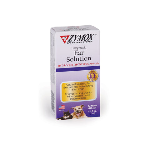 Zymox Enzymatic Ear Solution 1.25oz