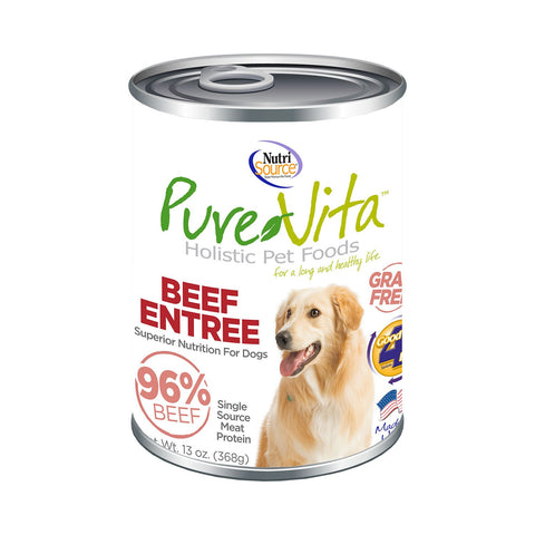 Pure Vita Grain Free Beef Can